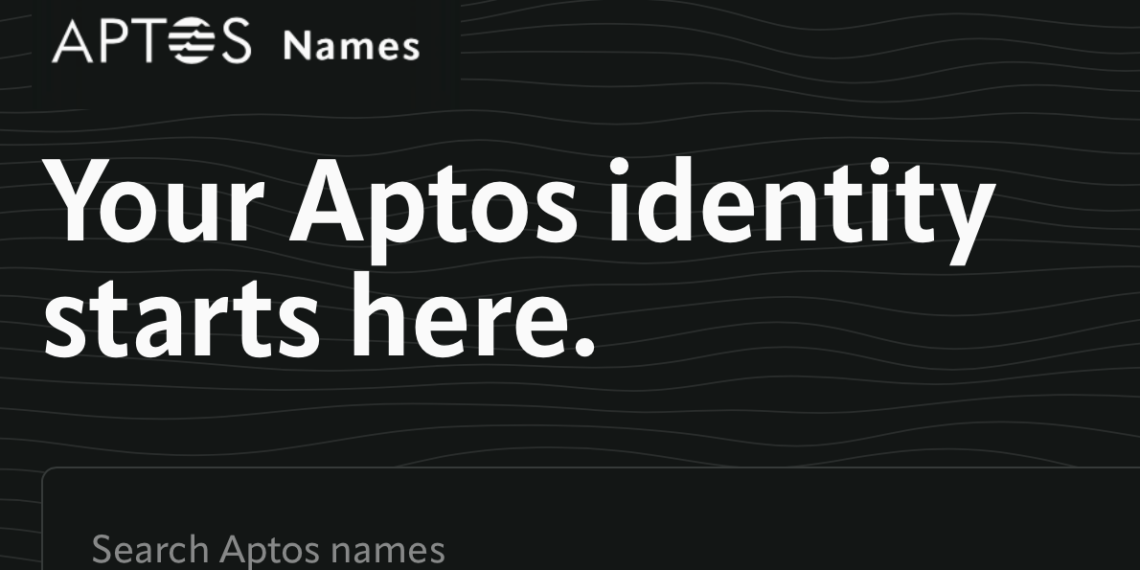 Aptos域名服务ANS上线！3字节定价80APT 注册数已破5千